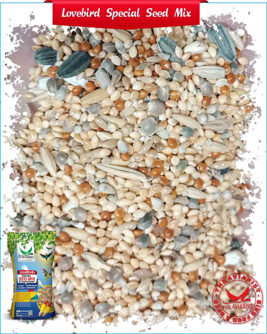 Lovebird Special Seed Mix - The Aviarist